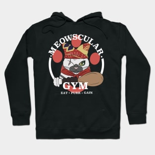 Meowscular Gym 74 Hoodie